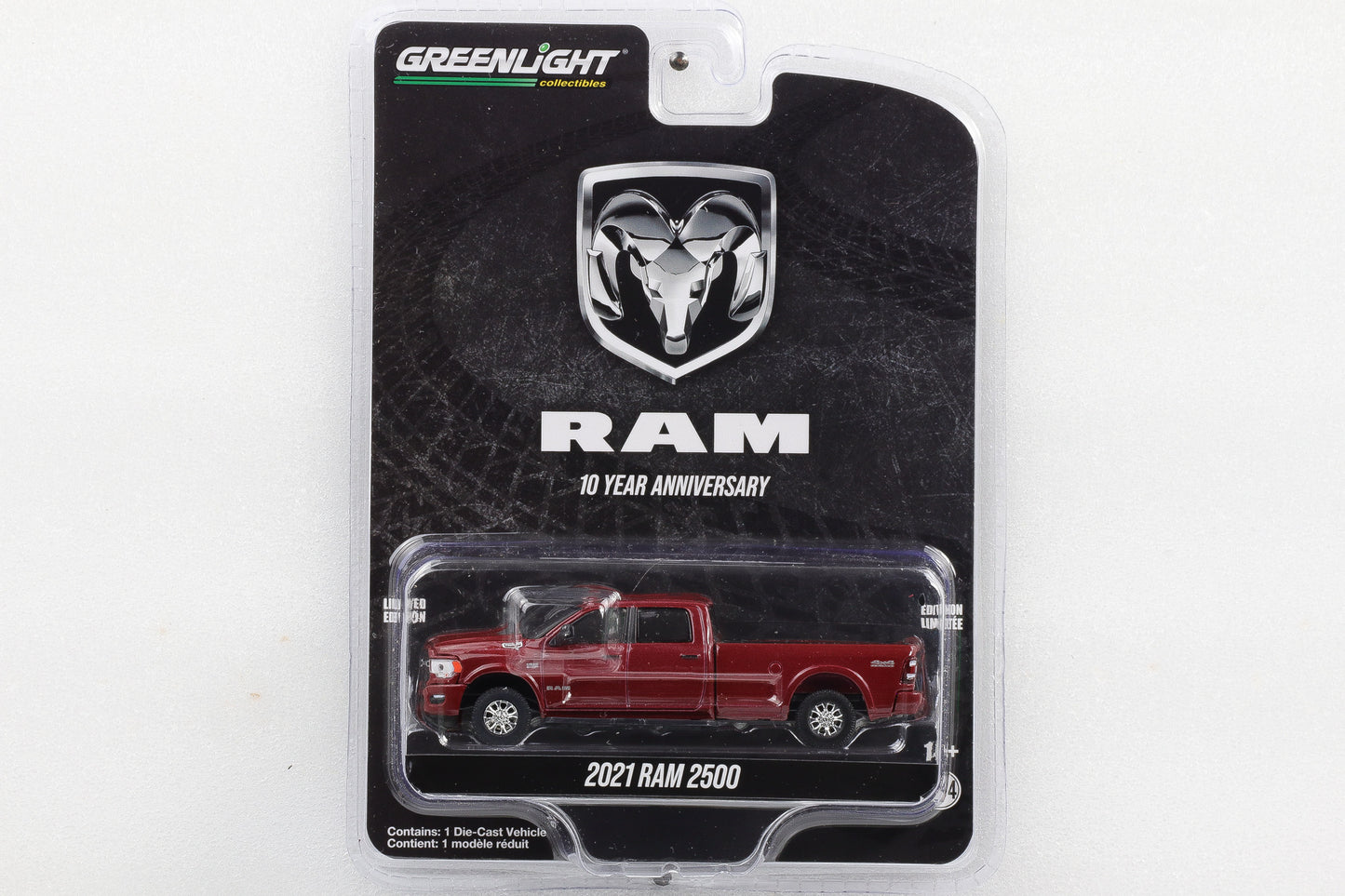 1:64 Greenlight Collectibles 2021 RAM 2500 10 Year Anniversary RAM