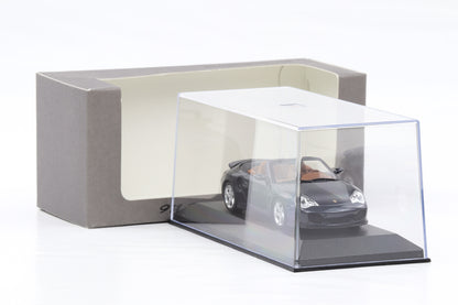 1:43 Minichamps Porsche 911 996 Turbo Cabrio Dunkelblau metallic 1998 WAP Dealer