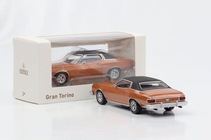 1:43 Ford Gran Torino 1976 chestnut brown Jet Car Norev diecast