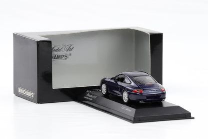 1:43 Minichamps Porsche 911 996 Carerra 2001 lapisblau metallic