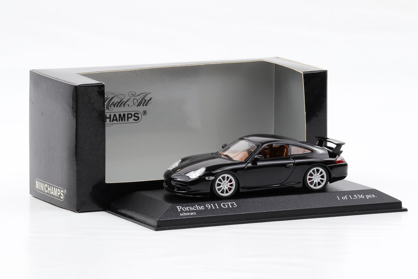 1:43 Minichamps Porsche 911 996 GT3 2003 schwarz 400 062024