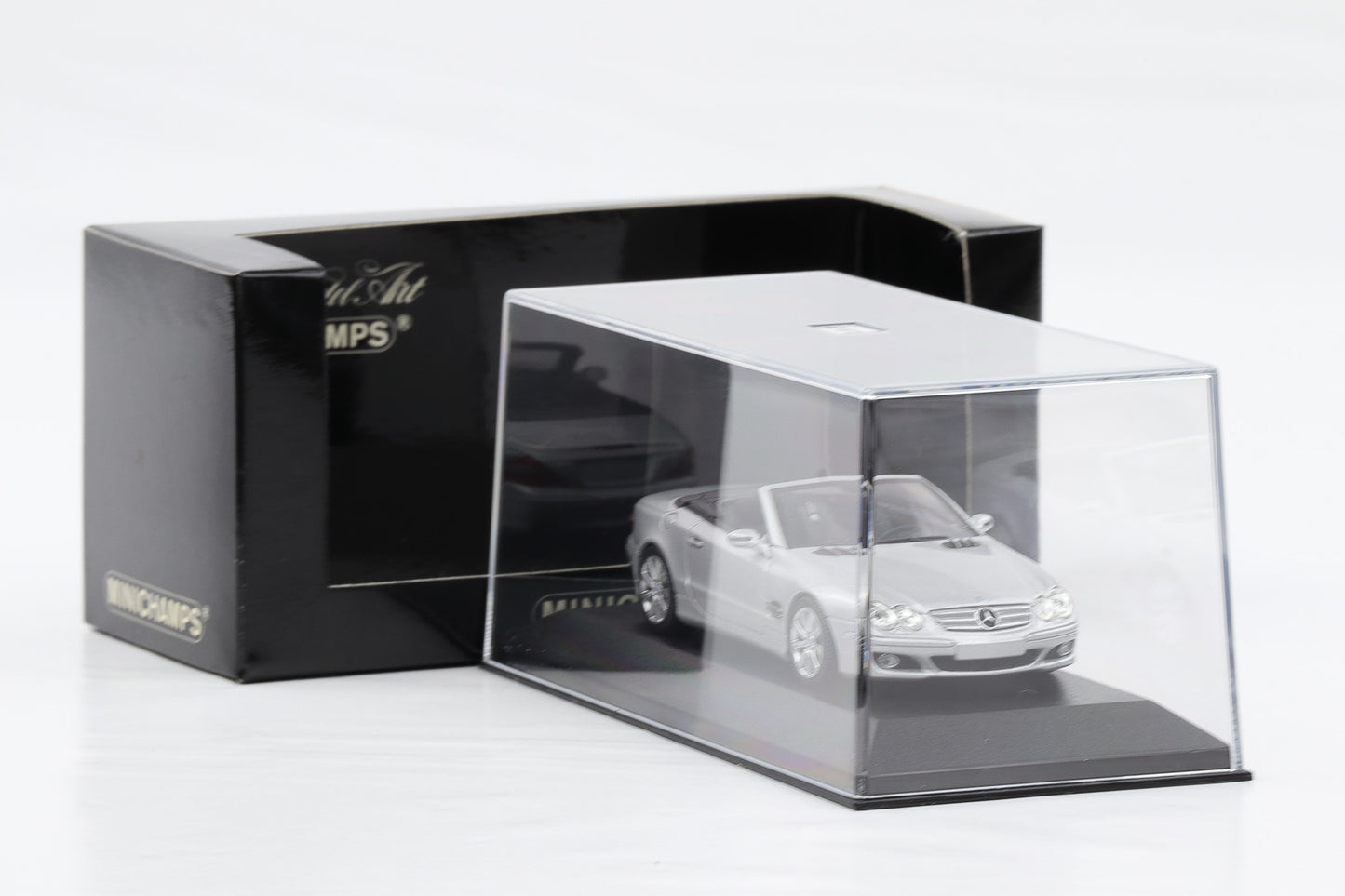 1:43 Minichamps Mercedes-Benz 500 SL-Class 2007 R230 silber