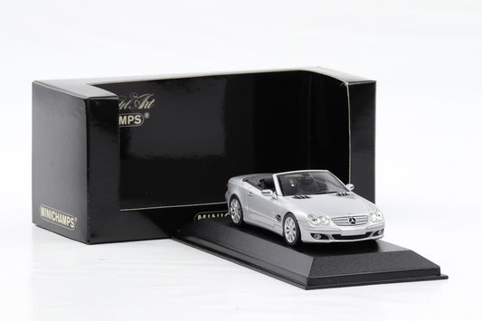 1:43 Minichamps Mercedes-Benz 500 SL-Class 2007 R230 silber