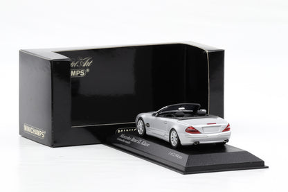 1:43 Minichamps Mercedes-Benz 500 SL-Class 2007 R230 silber