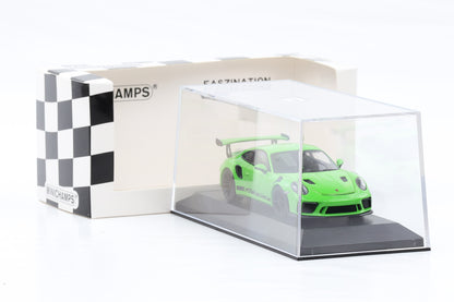 1:43 Minichamps Porsche 911 991.2 GT3 RS 2018 lizardgrün schwarze Felgen