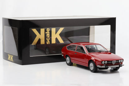 1:18 KK-Scale Alfa Romeo Alfetta GTV 2000 1976 rot KKDC181091 diecast