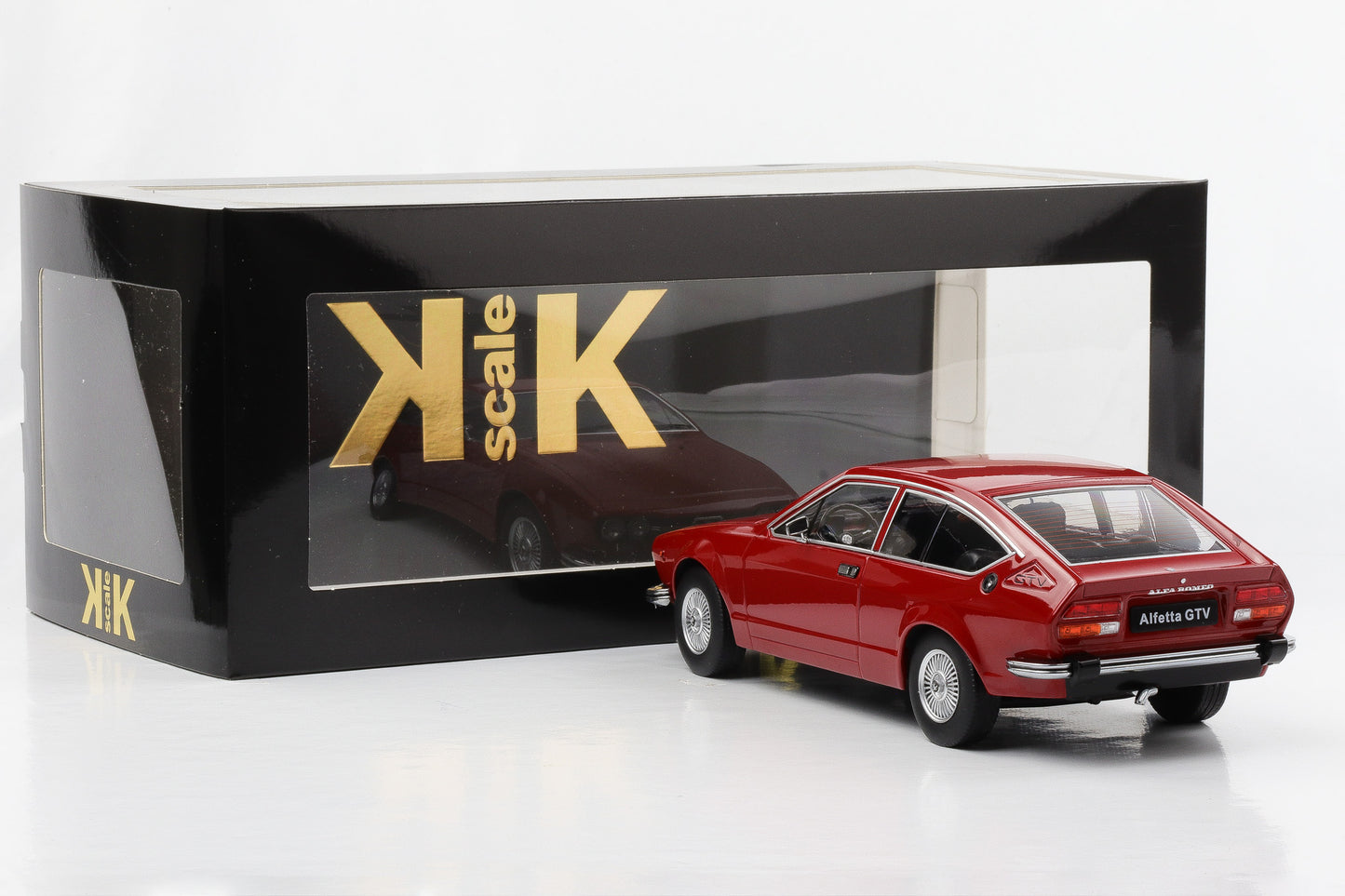 1:18 KK-Scale Alfa Romeo Alfetta GTV 2000 1976 rot KKDC181091 diecast