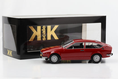 1:18 KK-Scale Alfa Romeo Alfetta GTV 2000 1976 rot KKDC181091 diecast