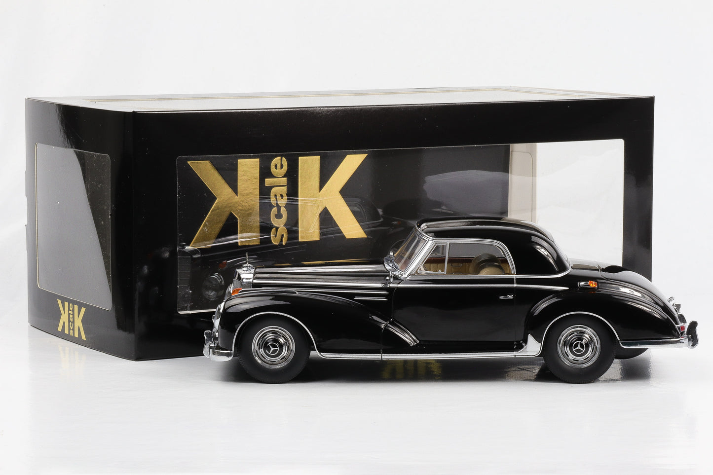 1:18 KK-Scale Mercedes-Benz 300 SC Coupe 1955 schwarz KKDC180831 diecast