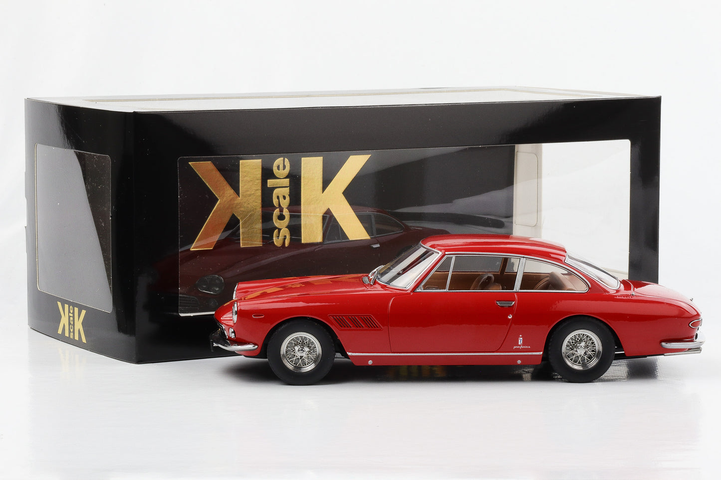 1:18 KK-Scale Ferrari 330 GT 2+2 1964 rot KKDC180424 diecast