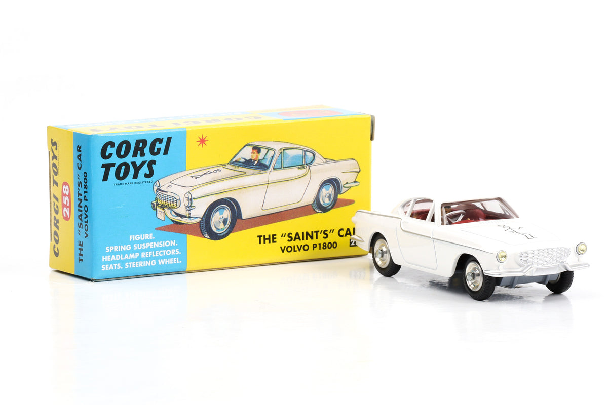 Corgi Model Club Toys Volvo P1800 The Saint`s TV-Serie Nr. 258 Repro