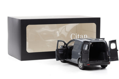 1:18 NZG Mercedes-Benz Citan W420 Kastenwagen Kombi Magnetitgrau Dealer