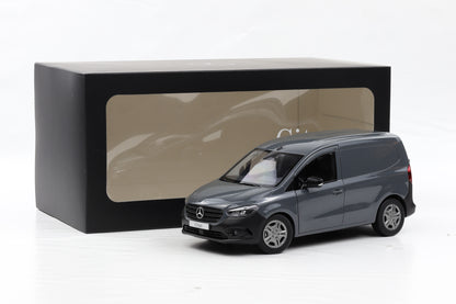 1:18 NZG Mercedes-Benz Citan W420 Kastenwagen Kombi Magnetitgrau Dealer