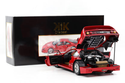 1:12 Ferrari F40 Supersportwagen 1987 / 1992 rot opening parts KK Scale