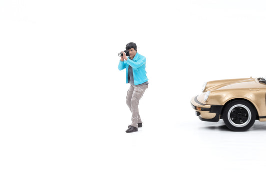 1:24 Figur Photographers Fotograf Figuren Mann American Diorama 25301 #1