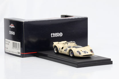 1:43 Ebbro Toyota 7 Japan Can Am 1968 #35 beige diecast