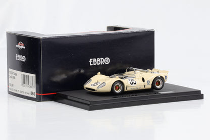 1:43 Ebbro Toyota 7 Japan Can Am 1968 #35 beige diecast