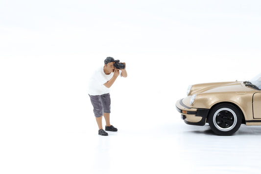 1:24 Figur Photographers Fotograf Figuren Mann American Diorama 38312