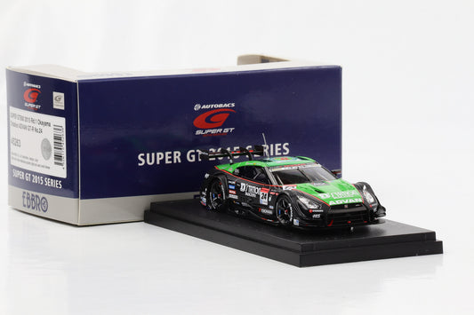 1:43 Ebbro Advan Nissan GT-R Super GT500 2015 Rd. 1 Okayama D. Sasaki L. Ordonez diecast