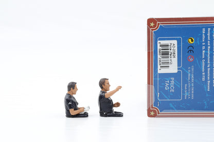 1:24 Figur Fahrer Set Police Figuren American Diorama 23826