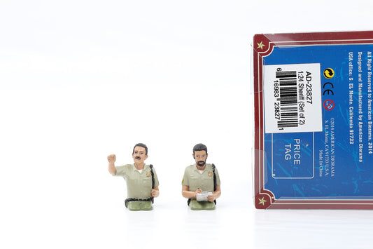 1:24 Figur Fahrer Set Sheriff Figuren American Diorama 23827