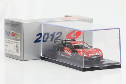 1:43 Ebbro Motul Autech Nissan GT-R SGT500 2012 Okayama test diecast