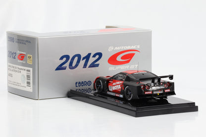 1:43 Ebbro Motul Autech Nissan GT-R SGT500 2012 Okayama test diecast