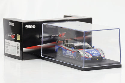 1:43 Ebbro HIS Advan Kondo Nissan GT-R SGT500 2010 Rd. 4 Sepang #24 diecast