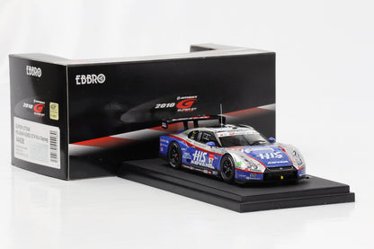 1:43 Ebbro HIS Advan Kondo Nissan GT-R SGT500 2010 Rd. 4 Sepang #24 diecast