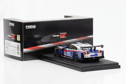 1:43 Ebbro HIS Advan Kondo Nissan GT-R SGT500 2010 Rd. 4 Sepang #24 diecast