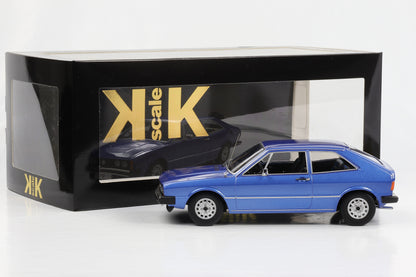 1:18 KK-Scale VW Scirocco I GTI Sportcoupe 1976 MK1 blau metallic 1:18 diecast