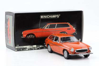 1:18 Minichamps Volvo P1800 ES 1971 orange full opening