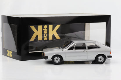 1:18 KK-Scale VW Scirocco L Sportcoupe 1975 MK1 silber 1:18 diecast