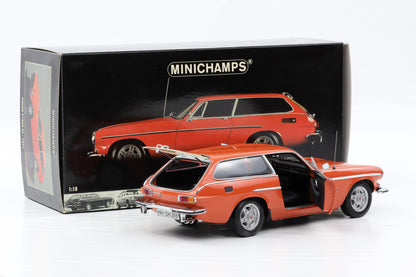 1:18 Minichamps Volvo P1800 ES 1971 orange full opening