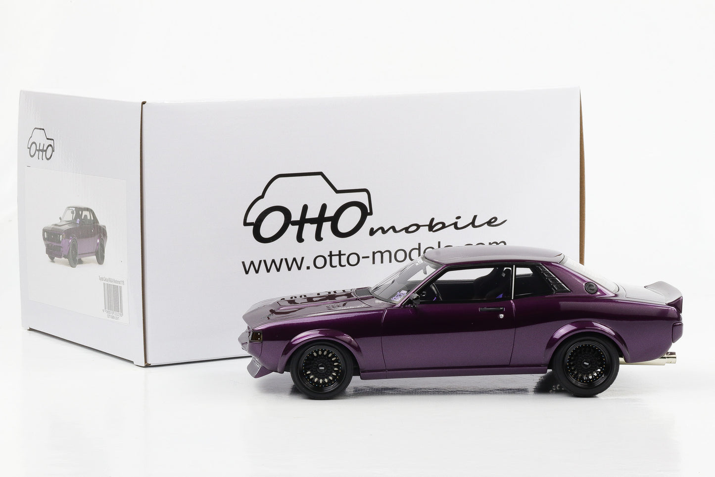 1:18 OTTO mobile OT1089 Toyota Celica RA24 Restomod Midnight purple 2015 Resin