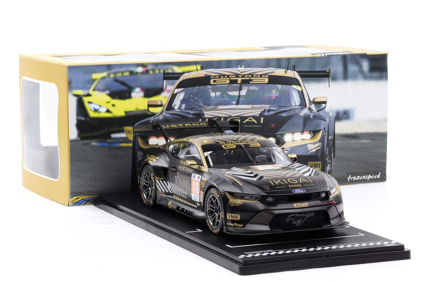 1:18 IXO Ford Mustang #88 3rd LMGT3 24h LeMans 2024 Proton Competition