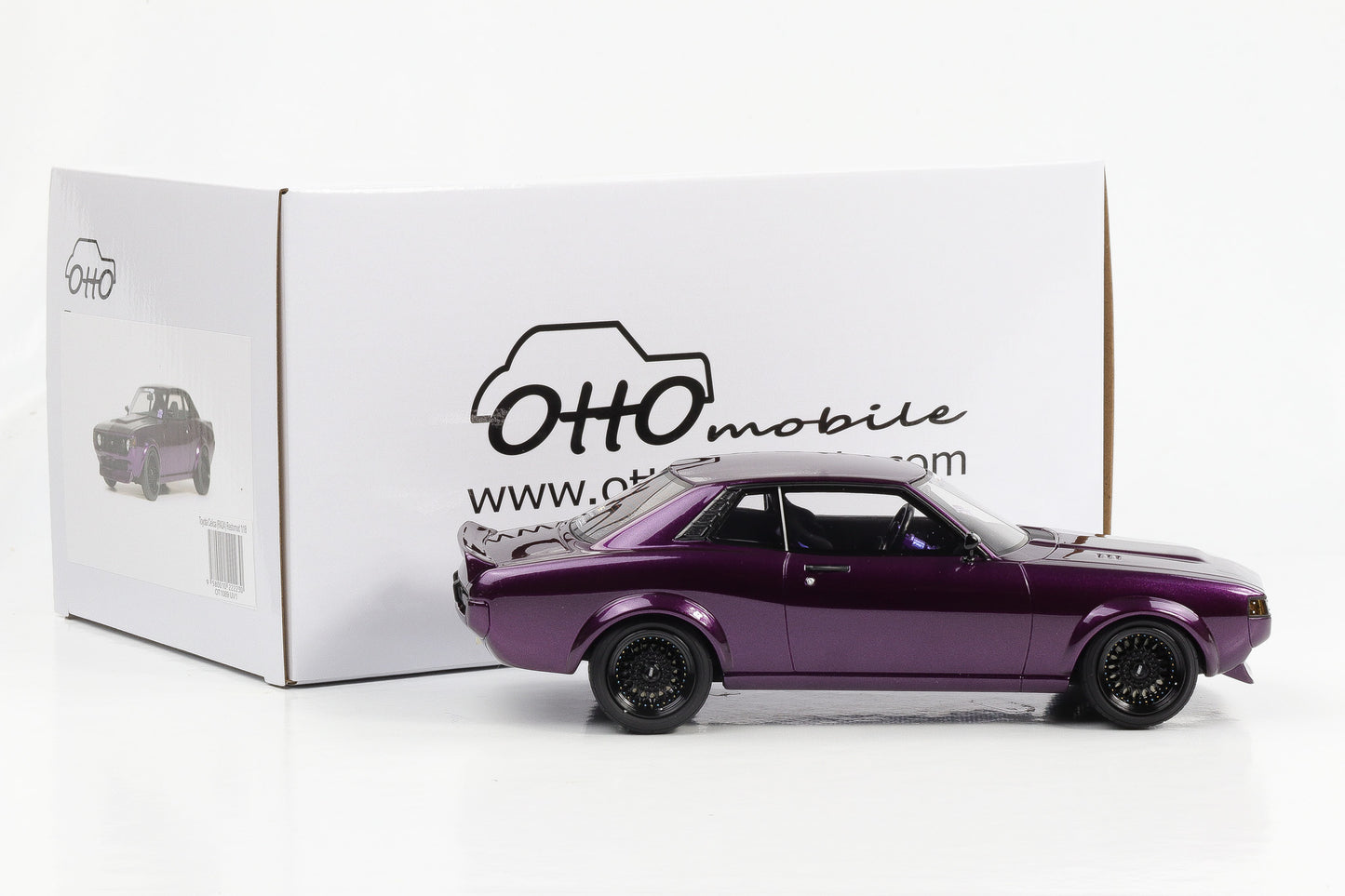 1:18 OTTO mobile OT1089 Toyota Celica RA24 Restomod Midnight purple 2015 Resin