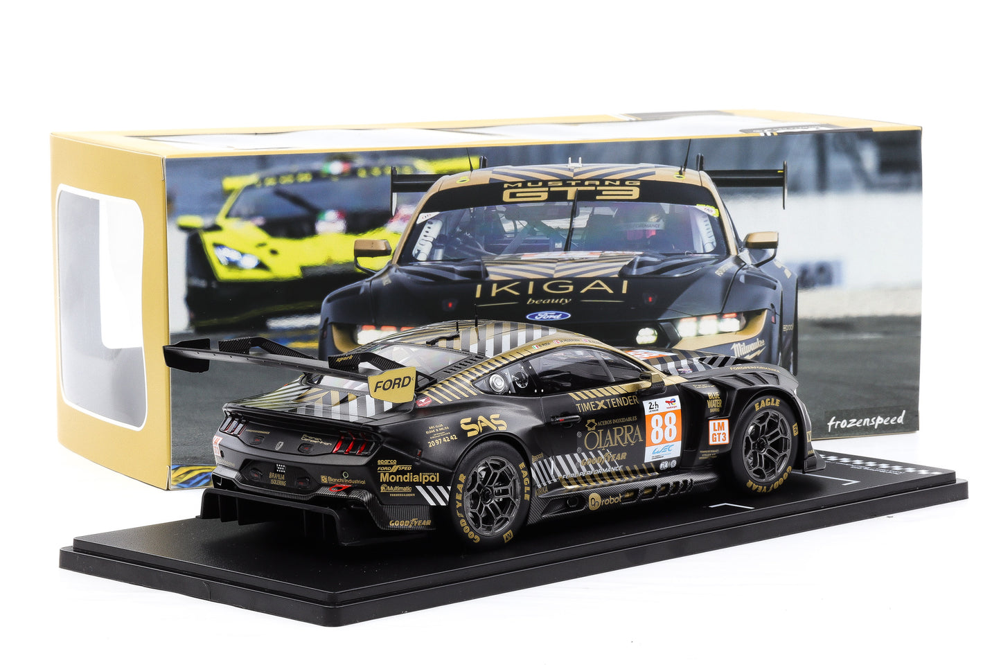 1:18 IXO Ford Mustang #88 3rd LMGT3 24h LeMans 2024 Proton Competition