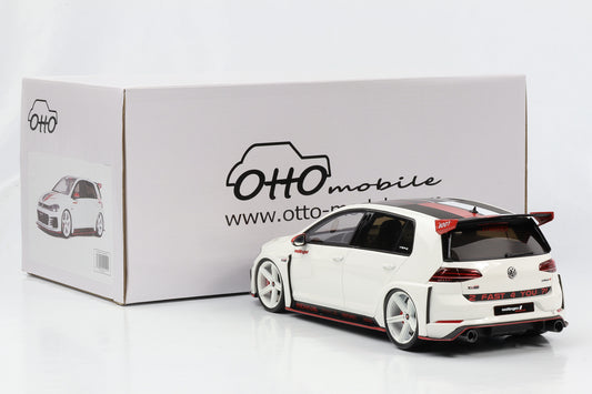 1:18 OTTO mobile OT1050 VW Golf VII 7 GTI OETTINGER pure white 2019 resin