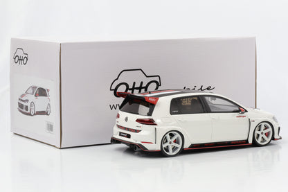 1:18 OTTO mobile OT1050 VW Golf VII 7 GTI OETTINGER pure white 2019 resin