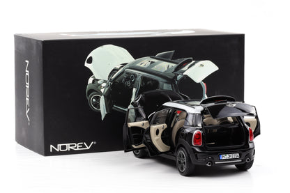 1:18 Norev Countryman Mini Cooper S schwarz full opening 183100