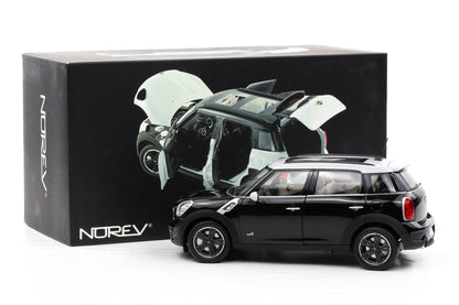 1:18 Norev Countryman Mini Cooper S schwarz full opening 183100