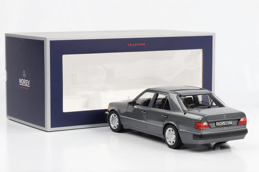 1:18 Norev Mercedes-Benz 500 E W124 5.0 V8 Limousine 1990 pearl grey metallic 183946