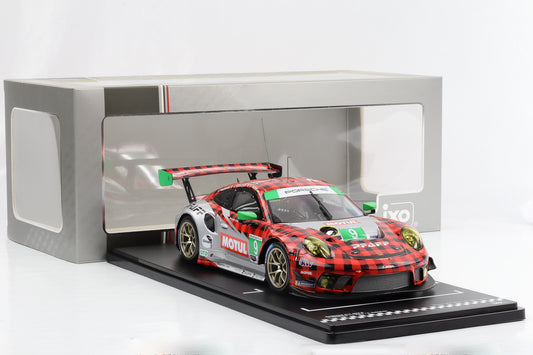 1:18 IXO 911 GT3 R #9 Sieger GTD 12h Sebring 2021 Pfaff Motorsports diecast