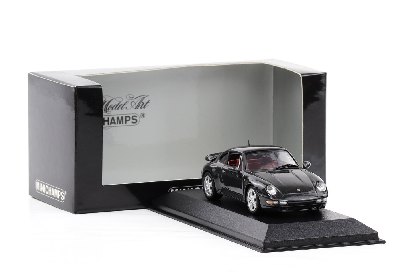 1:43 Minichamps Porsche 911 993 turbo 1995 schwarz-metallic 430 069209