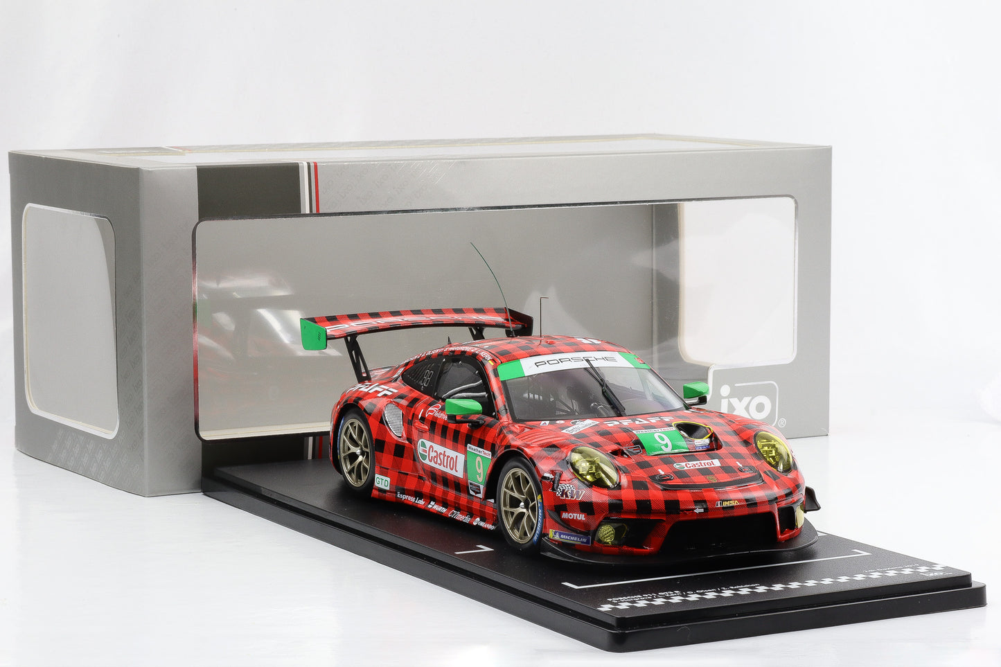 1:18 Porsche 911 GT3 R #9 24h Daytona 2019 Pfaff Motorsports Ixo diecast