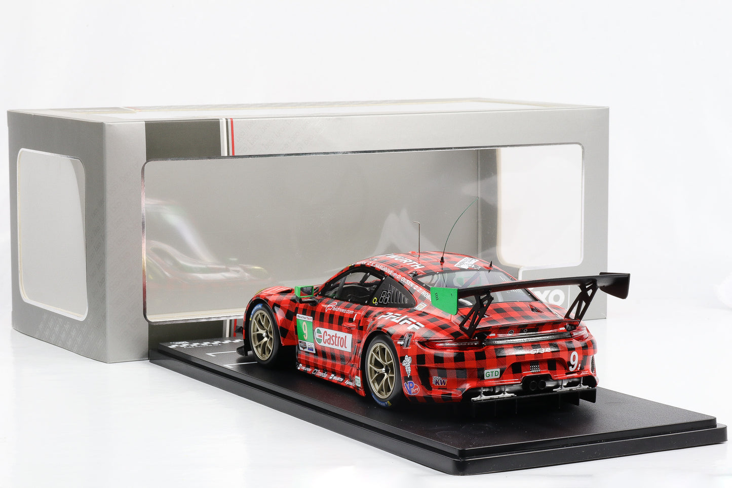 1:18 Porsche 911 GT3 R #9 24h Daytona 2019 Pfaff Motorsports Ixo diecast