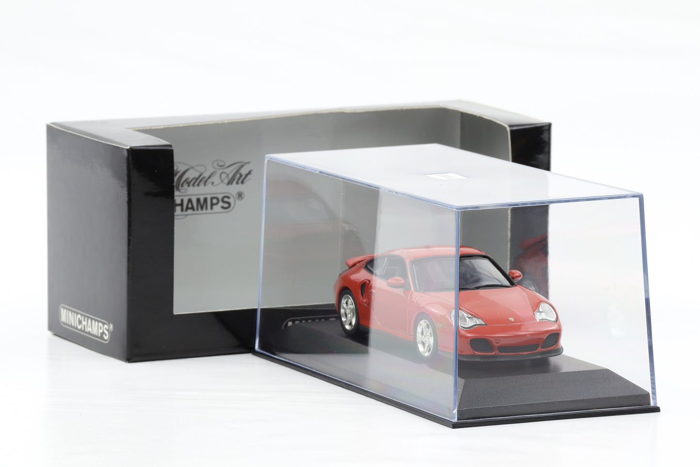 1:43 Minichamps Porsche 911 996 turbo 1999 orangerot perlcolor 430 069308