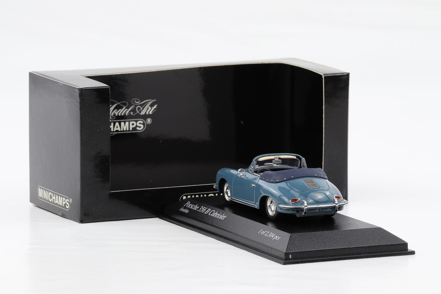 1:43 Minichamps Porsche 356 B Cabriolet blau 1960 400 064330