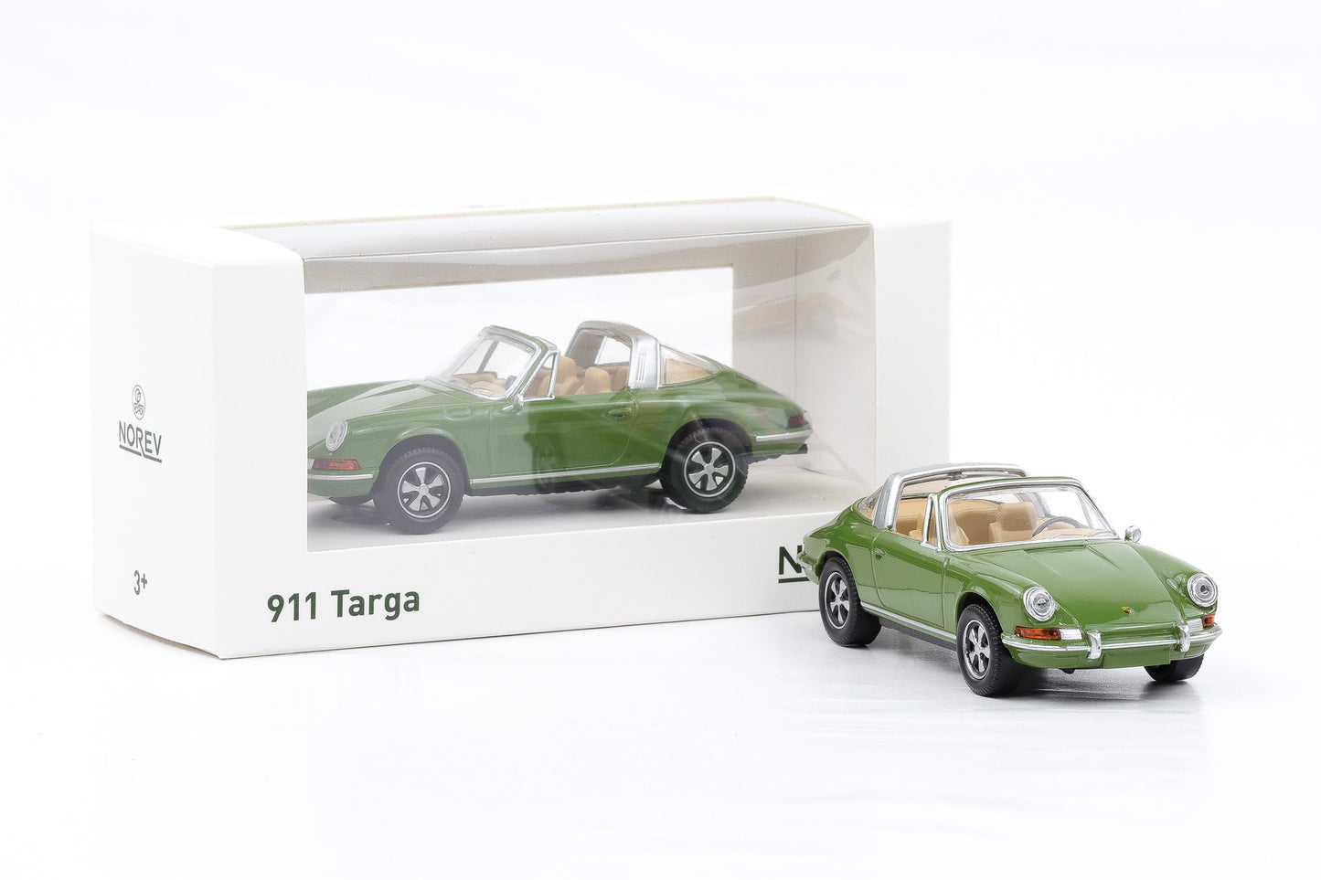 1:43 Jet Car Norev Porsche 911 Targa 1969 grün diecast 750059